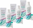 3 x Menicare Pure multipurpose solution 250 ml for Gas Permeable Contact Lenses