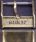 Original Zenith Buckle Fibbia 14mm inner From 1970 Rose Gold Plated L@@K ! !