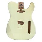 Light Yellow Telecaster Style Body Relic Nitro Finish