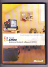 MICROSOFT OFFICE EDIZIONE STUDENTI DOCENTI 2003  ITALIANO PC