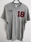 ABERCROMBIE & FITCH   MENS  XXL 2XL  GREY  T SHIRT GOOD USED CONDITION