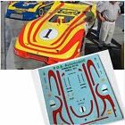 porsche 917 spider PA SHELL Interserie 1971 decal decals scala 1/43