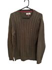 Tommy Hilfiger Mens green large jumper