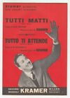 Spartito GORNI KRAMER Tutti matti - Tutto ti attende - 1962 ORCHESTRA