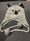 Koala Fleece Lined Hat Size Junior LA GEAR Grey