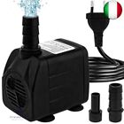 Mini pompa dell acqua (600 L/H, 10 W), per acquario ultra silenziosa con