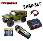 Axial AXI05000T1 1/6 SCX6 Jeep JLU Wrangler 4WD Rock Crawler Green - 100% RTR-SE