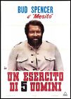 UN ESERCITO DI 5 UOMINI MANIFESTO BUD SPENCER SPAGHETTI WESTERN MOVIE POSTER 2F