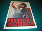 MANIFESTO "PRESTITO NAZIONALE" Riproduzione GIORNALI DI GUERRA