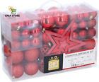 Palline Di Natale Rosse - 101 Palle Di Natale - Decorazioni Albero Di Natale Pla