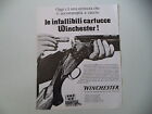 advertising Pubblicità 1967 CARTUCCE WINCHESTER FUCILE