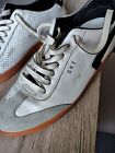 Sneakers Uomo Bianche Crown Leather N 41