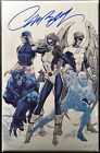 X-Men 1 C Blue J Scott Campbell Signed Variant Marvel Comics Originale USA 2017