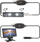 Kit PREASSEMBLATO Monitor 7 CAMPER AUTO telecamera portatarga WIRELESS 2 Sensori