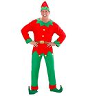 costume elfo aiutanter di babbo natale uomo  taglia L