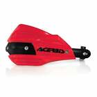 Acerbis X-Factor Enduro Motocross MX Bike Wrap Around Handguards - Red