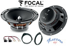 FOCAL COPPIA WOOFER ASE 165 2 CASSE PER ALFA CITROEN FIAT FORD PEGEOUT CONN/SUPP