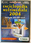 Enciclopedia Multimediale 2004 2 cd-rom per pc Windows 98/2000/Me/XP Finson