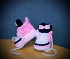 Crochet baby shoes Handmade crochet wool baby booties sneakers Minnie  Mouse