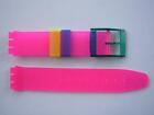 SWATCH Strap x CHRONO FLASH ARROW - SCL100 - 1991 new CINTURINO plastic armband