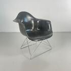 Vintage 1950s Eames Herman Miller Lar RAR Dondolo Sedia IN Elefante Grigio #4266