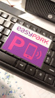 TALLONCINO PLASTIFICATO EASY PARK EASYPARK SOSTA PARCHEGGIO 11X8 CM CRUSCOTTO