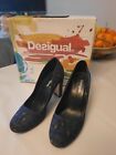 scarpe desigual con tacco n. 38