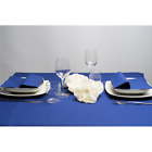 20 PZ TOVAGLIA MONOUSO BLU CM 100X100 ROIAL RISTORANTE FESTE PARTY TVUN115