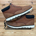 TIMBERLAND Bradstreet Boots Mens Size UK 9.5 Brown Nubuck Leather Chukka Shoes