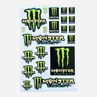 Adesivi moto casco monster energy cross Kit 21 Adesivi Ktm Colorati GoPro Hero