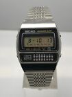 Vintage Seiko C359-5000 Calculator-Alarm Quartz Men s Wristwatch