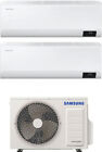 Samsung Climatizzatore Dual Split 9+12 Btu/h A++/A+ R32 WiFi Windfree C Next