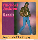 SOLO COPERTINA - 7" - MICHAEL JACKSON - Beat it - VG ITA