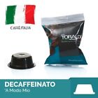 100 capsule Decaffeinato Compatibili Lavazza A MODO MIO caffè Toraldo top DEK