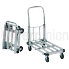 Carrello portapacchi portacasse Gemini in alluminio portata150 kg. 4 ruote