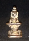 Antico Tradizionale Indiano Bronzo Statua Cibo Divinità Annapurna da Collezione