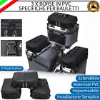 SET 3 BORSE AGGIUNTIVE VALIGIE LATERALI E POSTERIORE PER BMW R 1150 GS