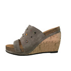 SCARPE FRAU DONNA SANDALI 52G9 TAUPE IN CAMOSCIO N° 39