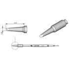 JBC Lötspitze Serie C245 Sondertypen, C245965/1,9 mm, Hohlkehle, abgeschrägt