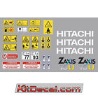 Kit Adesivi Stickers Decalcomanie Hitachi Zaxis 10U Completo per Mini Escavatore