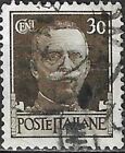 Italien 1944 Mi-672X König Viktor Emanuel III Briefmarke Briefmarken (XD5901)