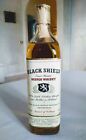 Black Shield scotch whisky bottle liquor Scotland 75cl bottiglia vintage anni 80