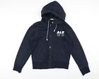 Abercrombie & Fitch Mens Blue Jacket Size M Button