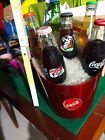 Espositore Coca Cola secchiello ghiaccio fanta sprite vintage anni 90 pubblicità