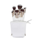 ilū Makeup Basic Brushes 12pz + Case Set White - set di pennelli