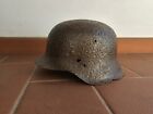 Elmetto Guscio Tedesco WW2 Seconda Guerra Mondiale Militaria