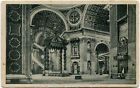 1936 Roma Veduta Interno Basilica S. Pietro  PRESTITO NAZIONALE FP B/N VG