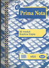 Prima nota [cassa] : 50 moduli duplice copia Buffetti 6820