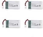 4 pezzi batterie per Syma Drone x5C X5 3.7V 650mAh 25C Advanced Lipo RC