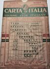 CARTA D ITALIA del TOURING CLUB ITALIANO 1914 "NIZZA"